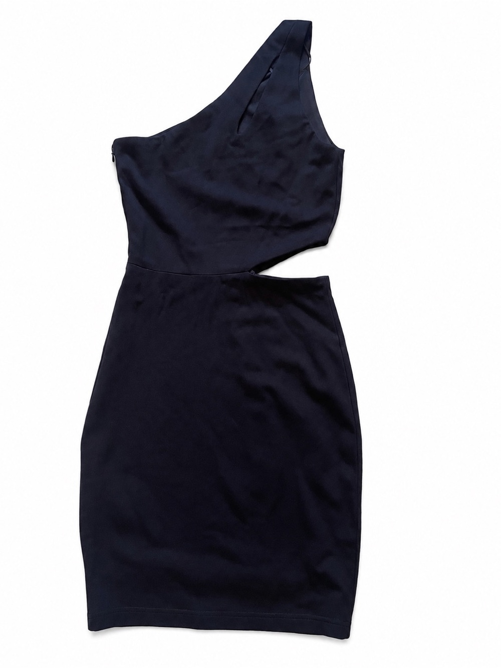 H&M One-Shoulder Cutout Dress - Black